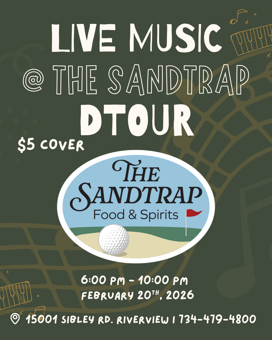 Live Music: DTour ($5 COVER)