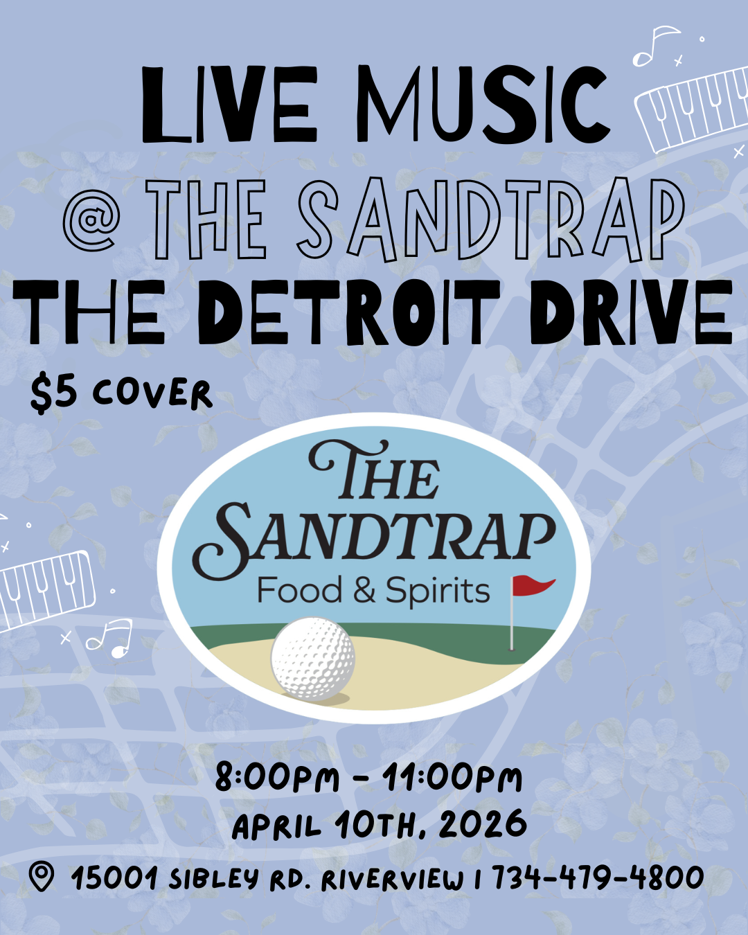 Live Music: The Detroit Drive ($5 Cover)