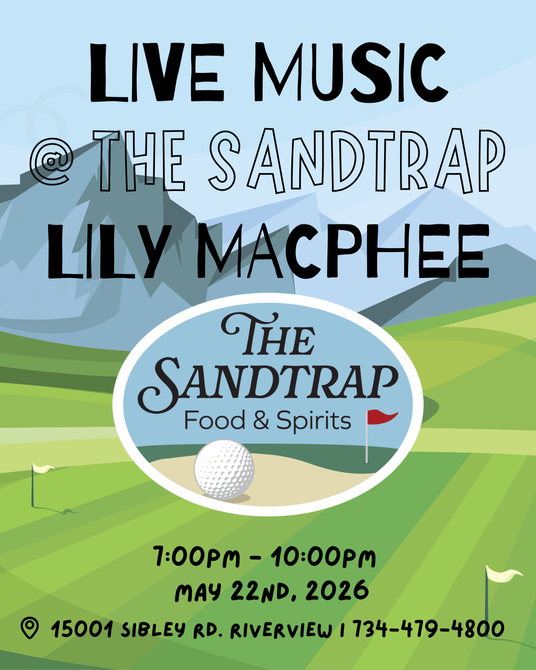 Live Music @ The Sandtrap: Lily Macphee