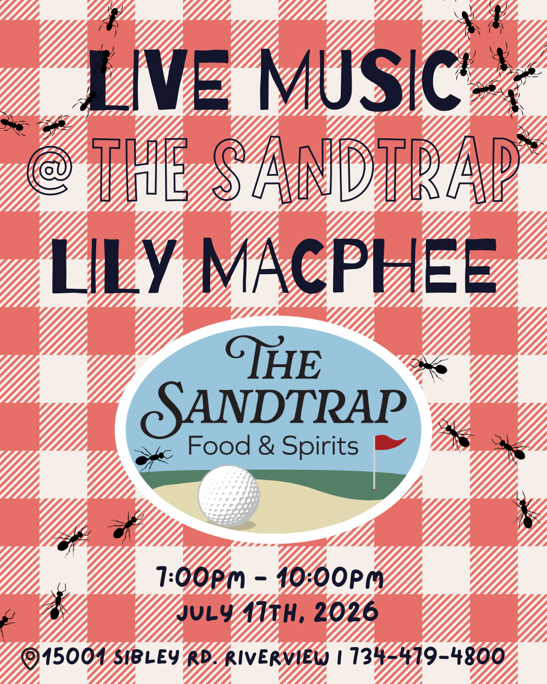 Live Music @ The Sandtrap: Lily Macphee