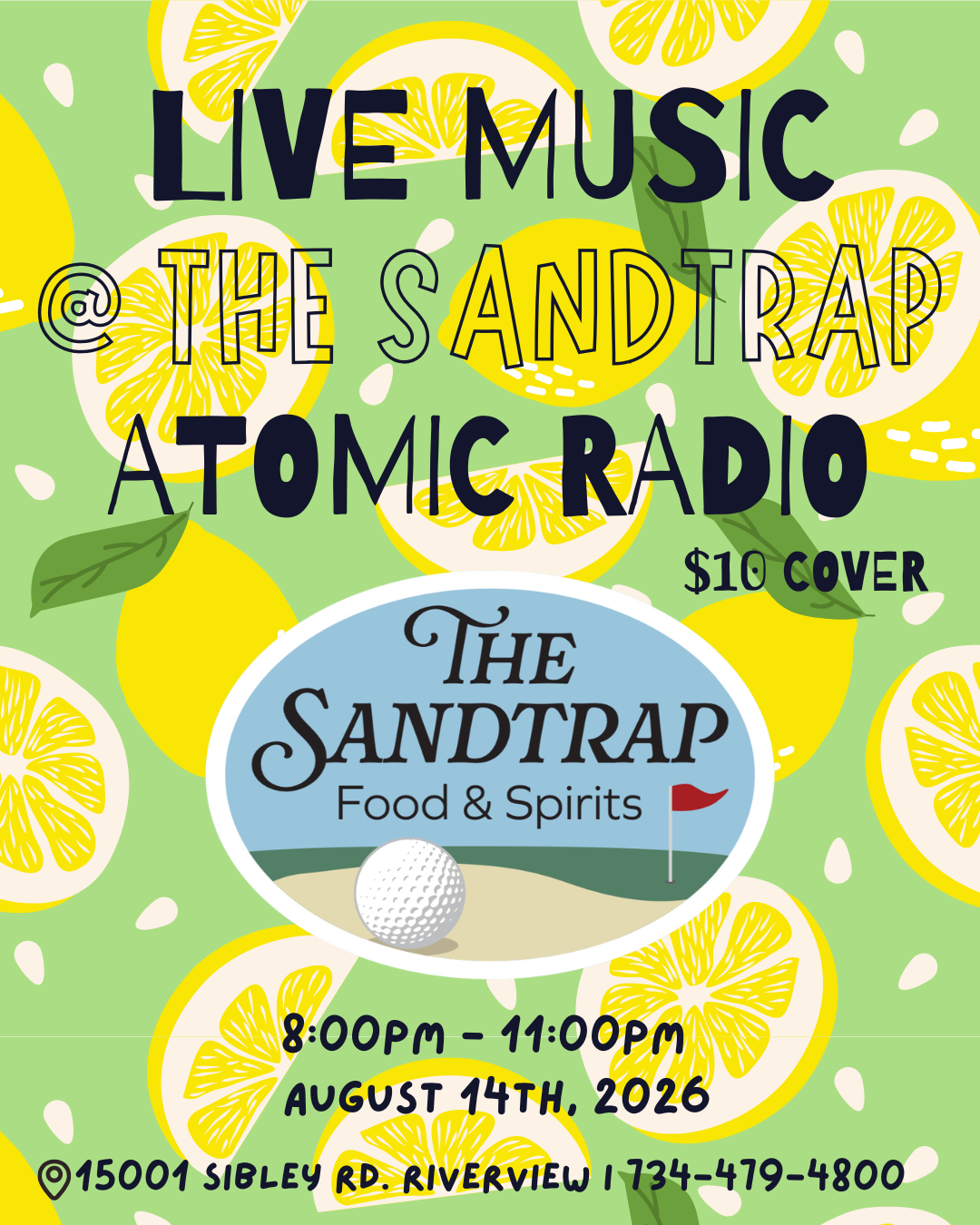 Atomic Radio @ The Sandtrap ($10 Cover)
