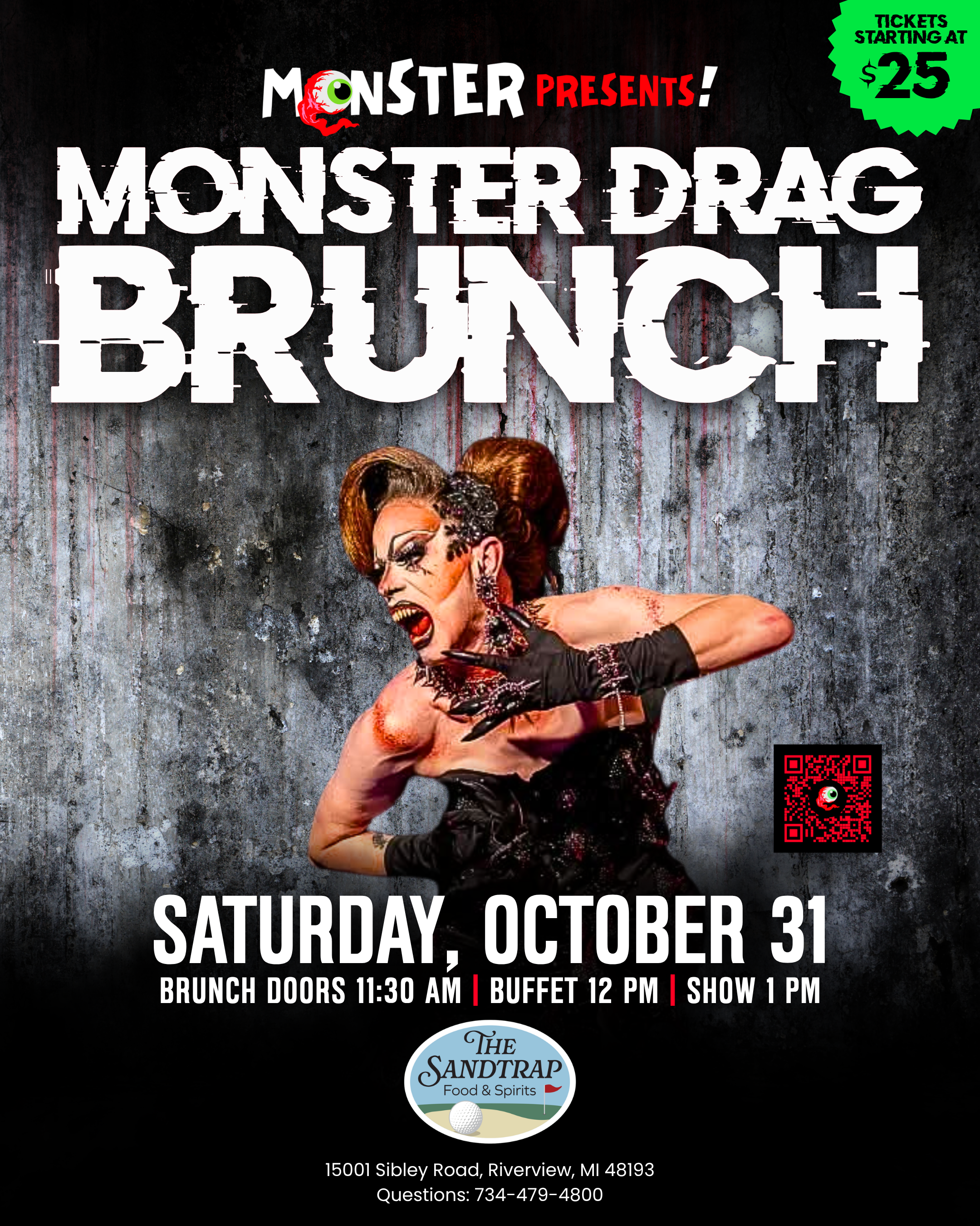 Halloweeen Monster Drag Brunch