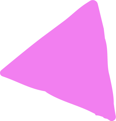 Pink triangle shape on a black background