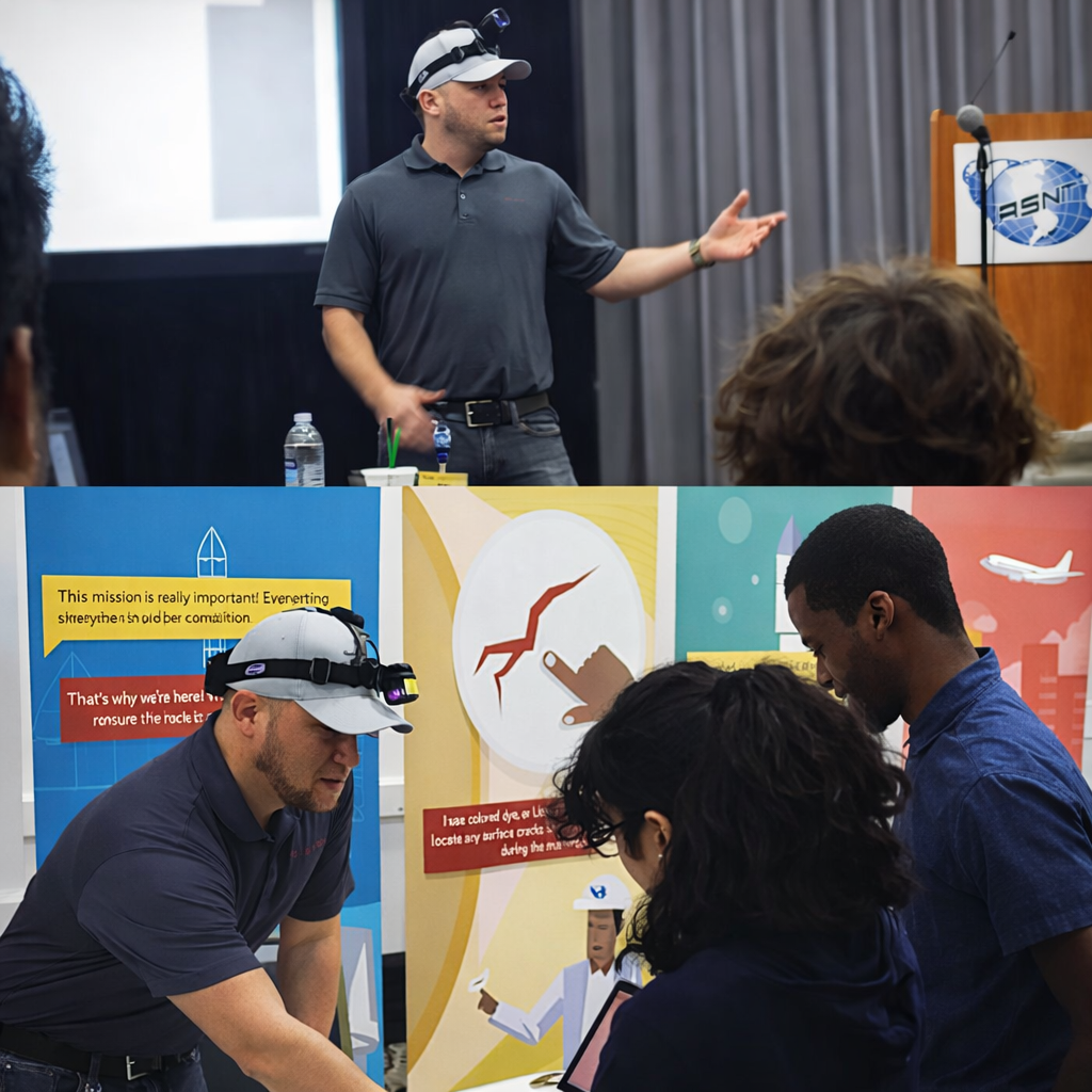 Teaching at a NDT Conference