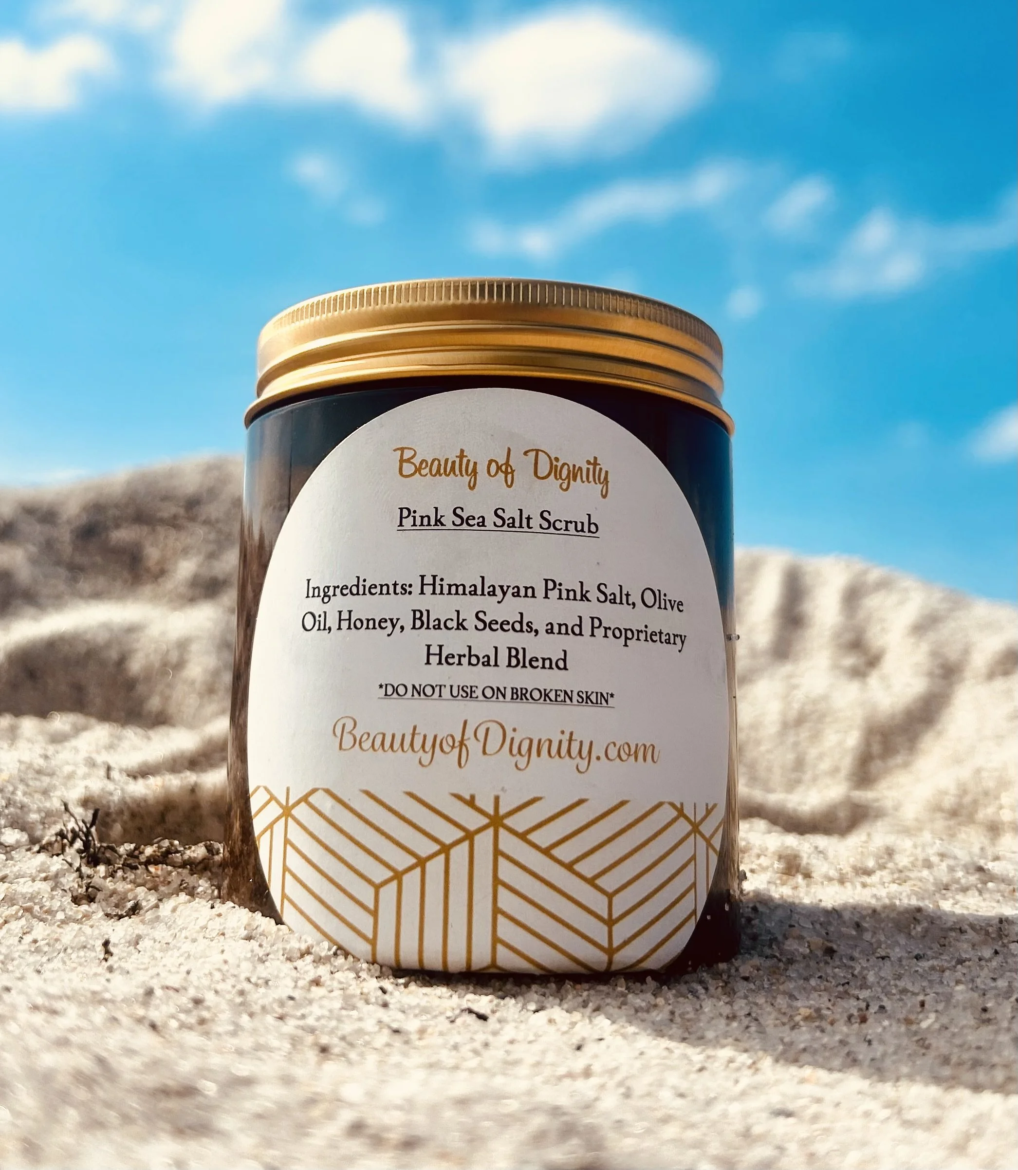 Himalayan Pink Salt Scrub (8 oz.)