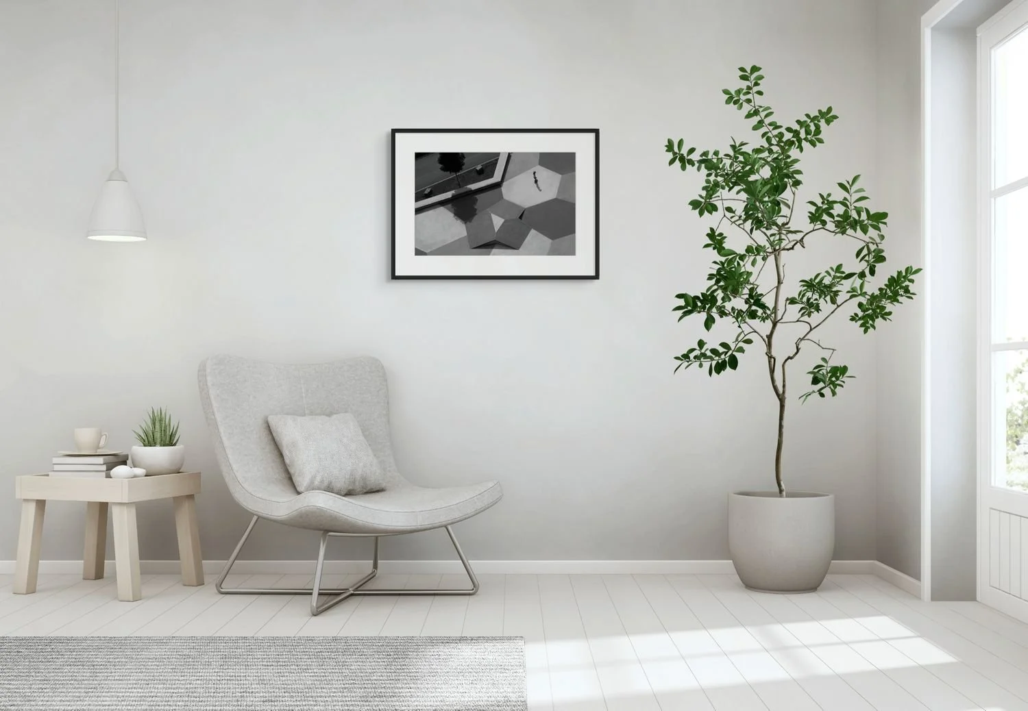 The Skater - Mockup Room View