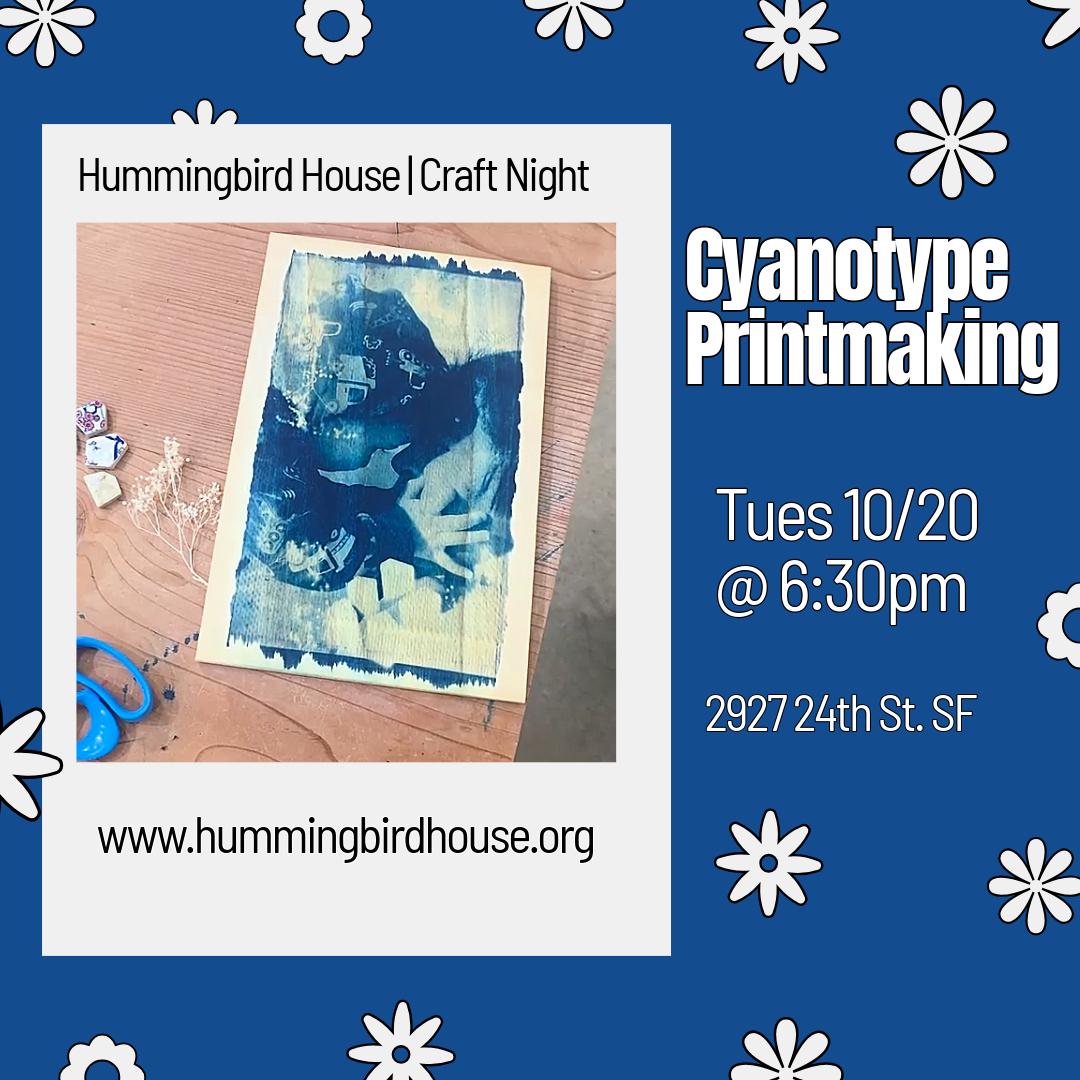 Cyanotype Printmaking  |  Tues 10/20 @ 6:30pm
