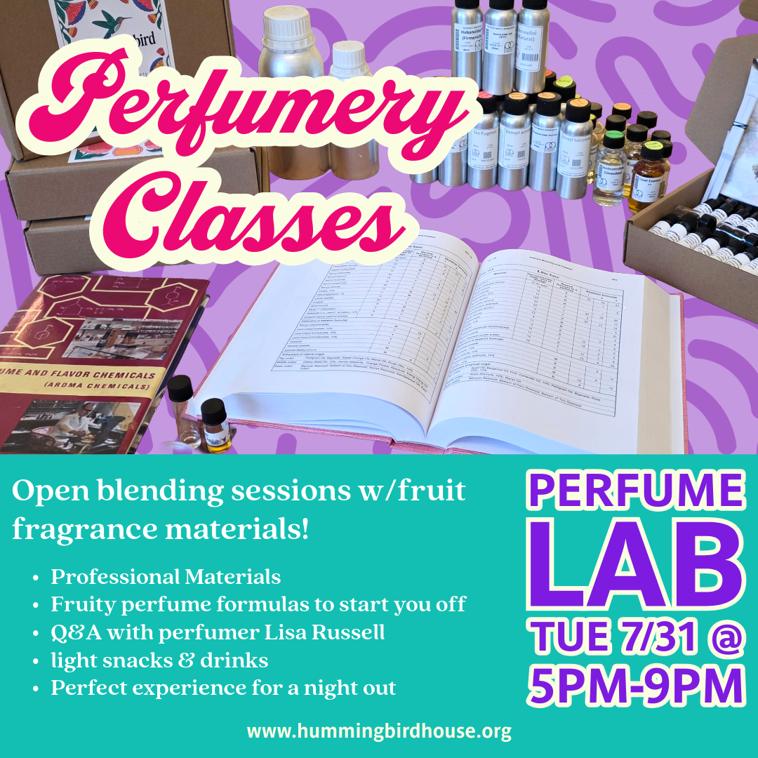 Craft Lab | Perfume Blending | July 31st 5pm-9pm