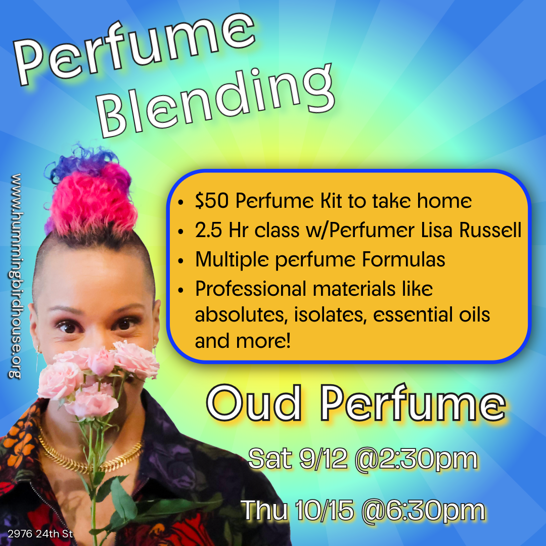 Perfumery Class | Oud Fragrance | Sat Sept 12th @ 2:30pm & Thu 10/15 @ 6:30pm