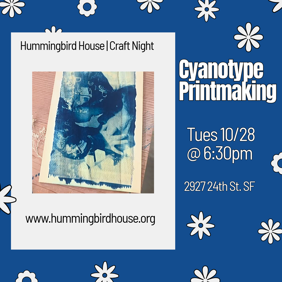 Cyanotype Printmaking  |  Weds 10/28 @ 6:30pm