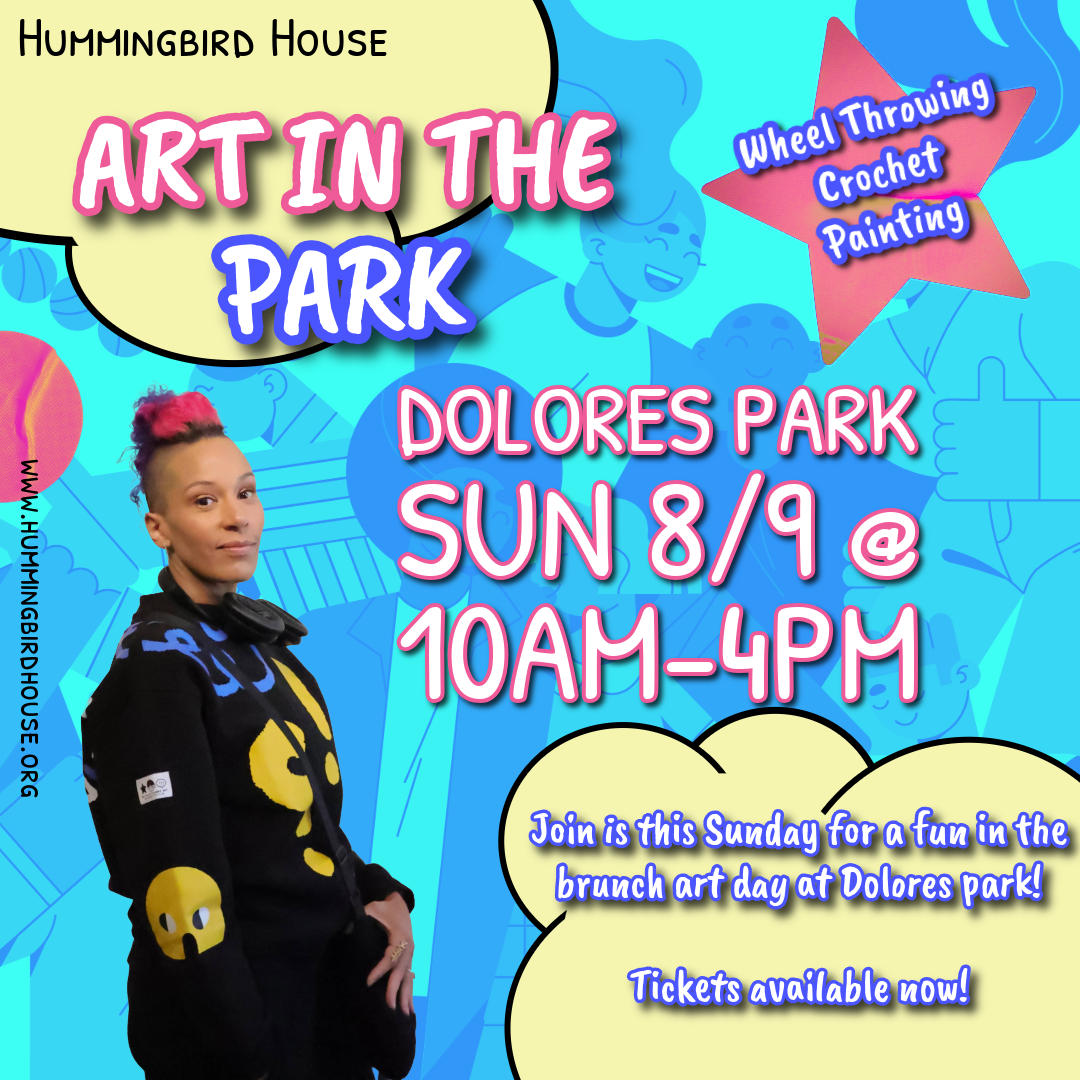 Art in the Park | Ceramics, painting and crochet |  Sun Aug 9th
