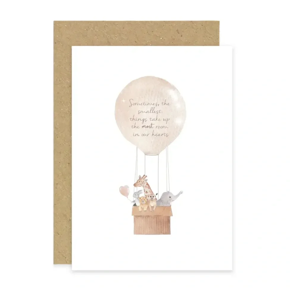 Balloon New Baby Card