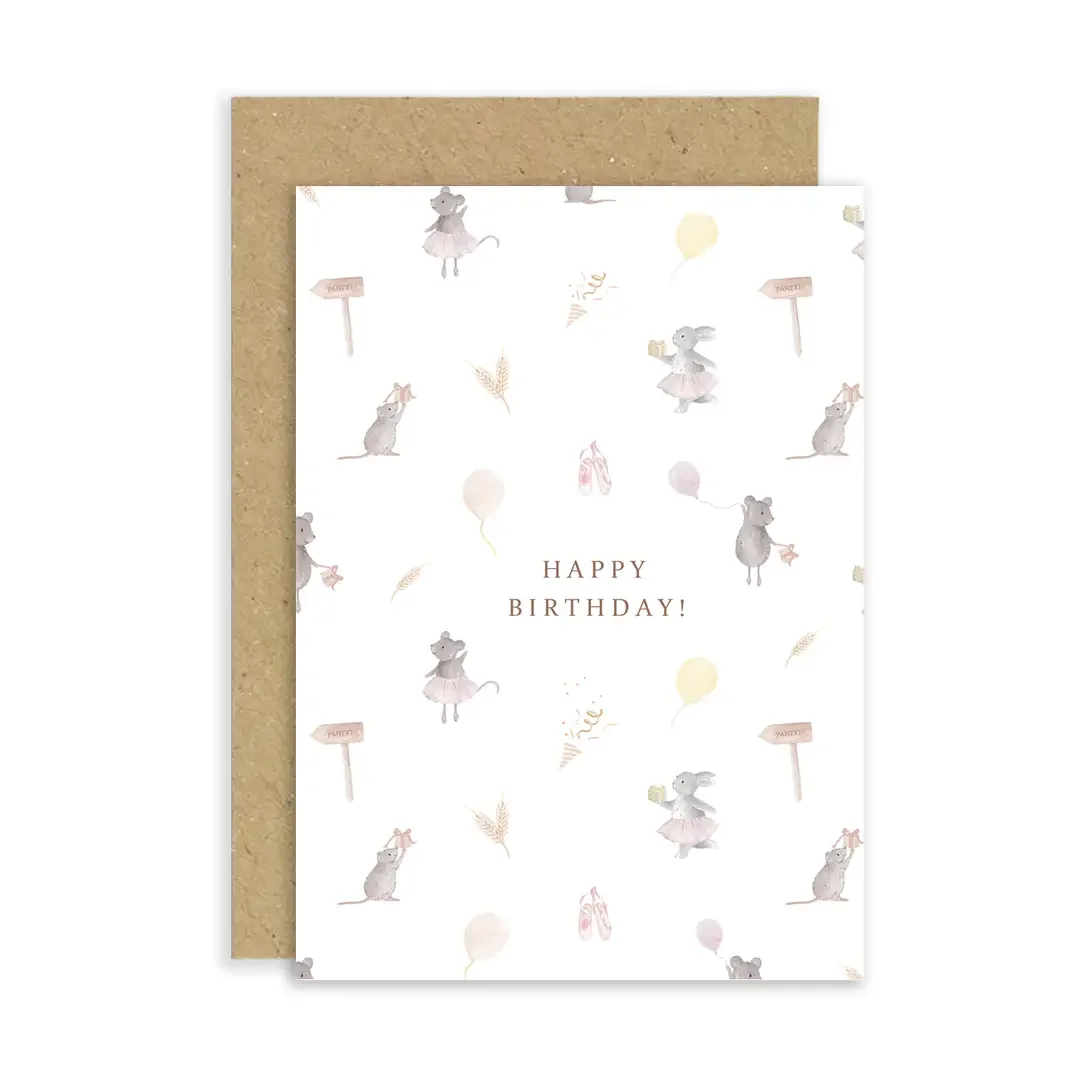 Ballerina Birthday Card.webp