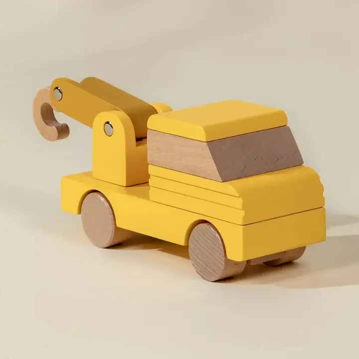 Wooden Construction Vehicle - Tow Truck (1).webp