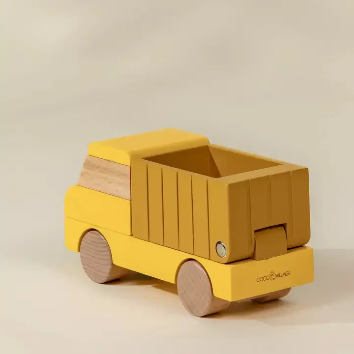 Wooden Construction Vehicle - Dump Truck (3).webp