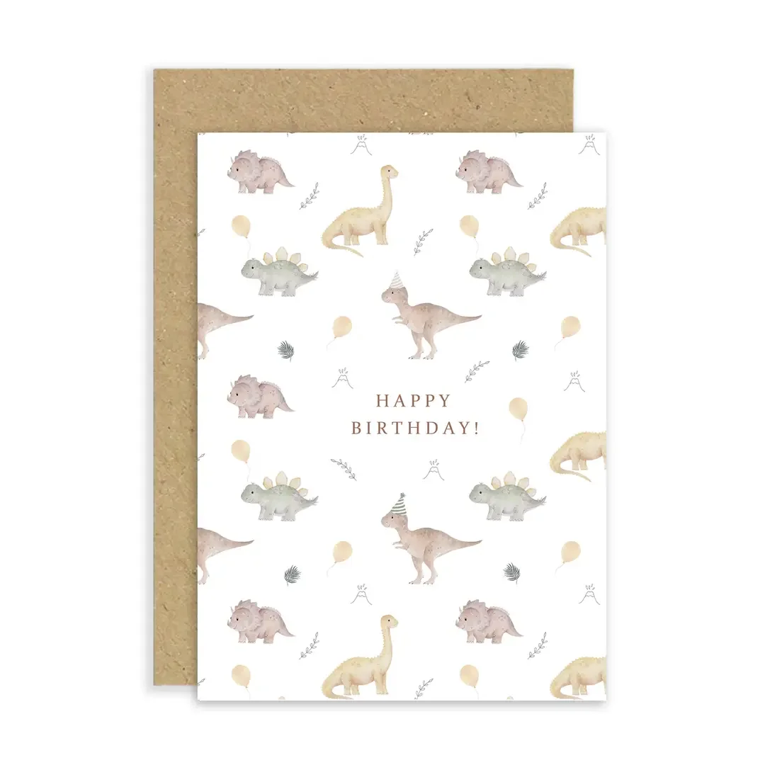 Dinosaur Birthday Card.webp