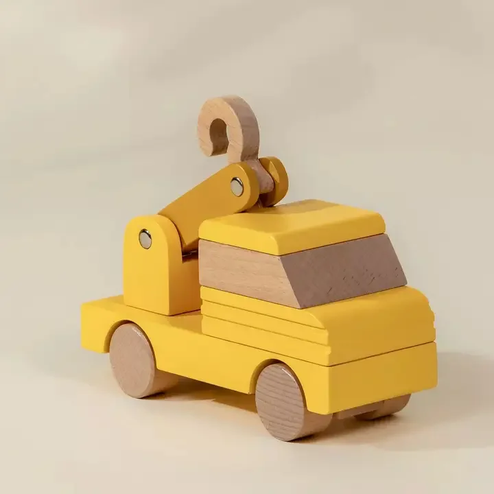 Wooden Construction Vehicle - Tow Truck (2).webp