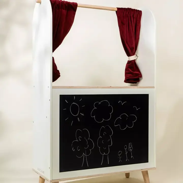 Wooden Theatre Stand and Market