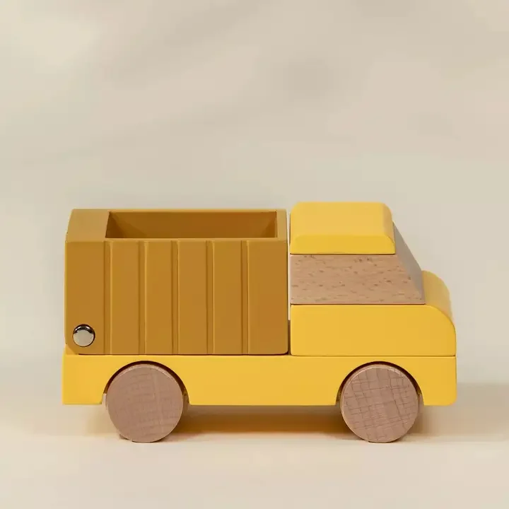 Wooden Construction Vehicle - Dump Truck (4).webp