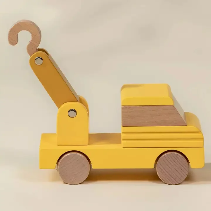 Wooden Construction Vehicle - Tow Truck (3).webp
