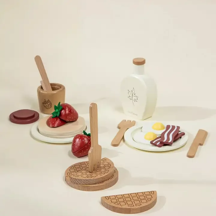 Wooden Brunch Set