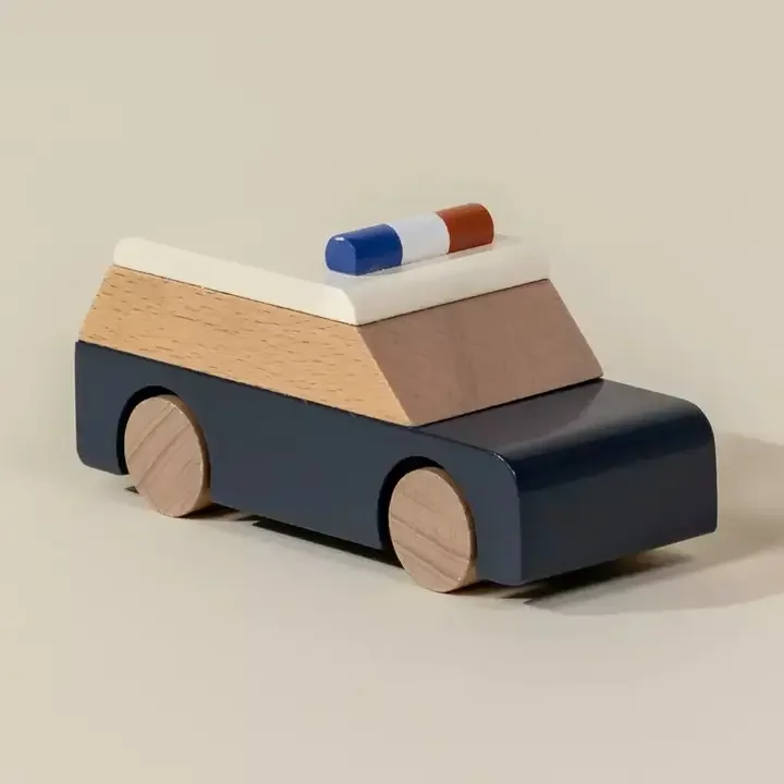 Wooden Vehicle - Police Car (1).webp