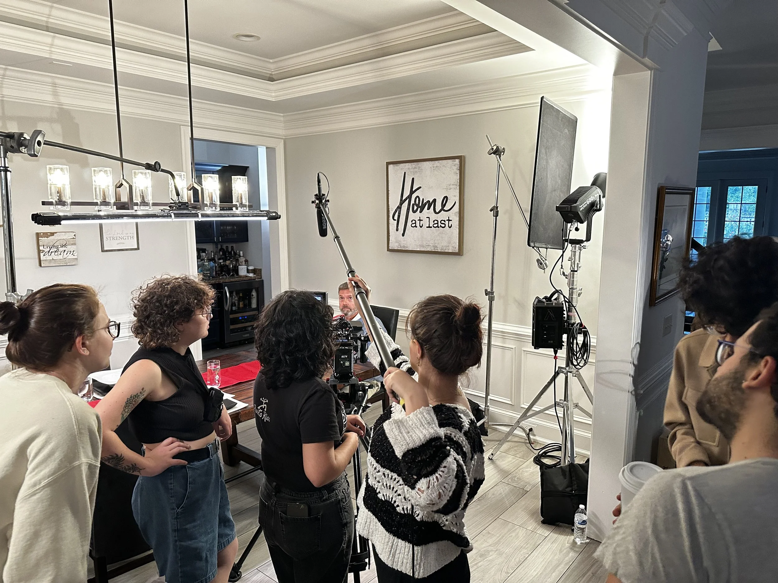 BTS from Production on Location in Savannah, GA