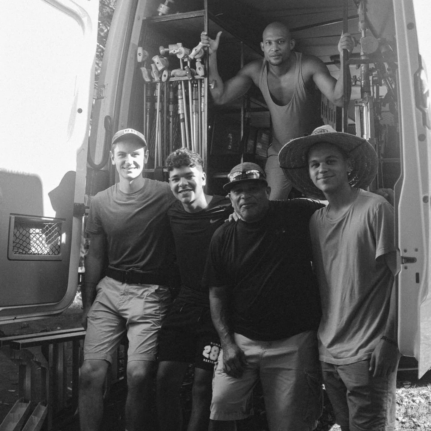 American + Panamanian Crew