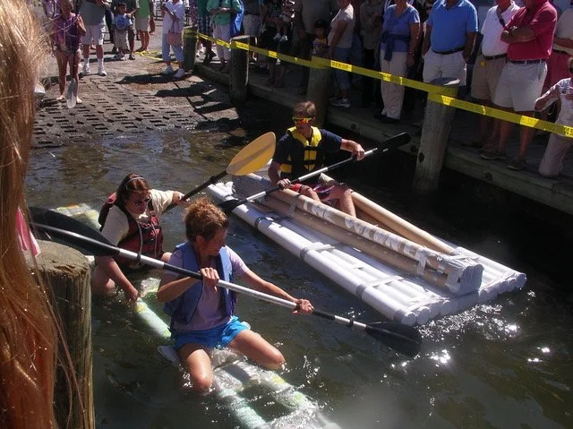 Paper Boat Races