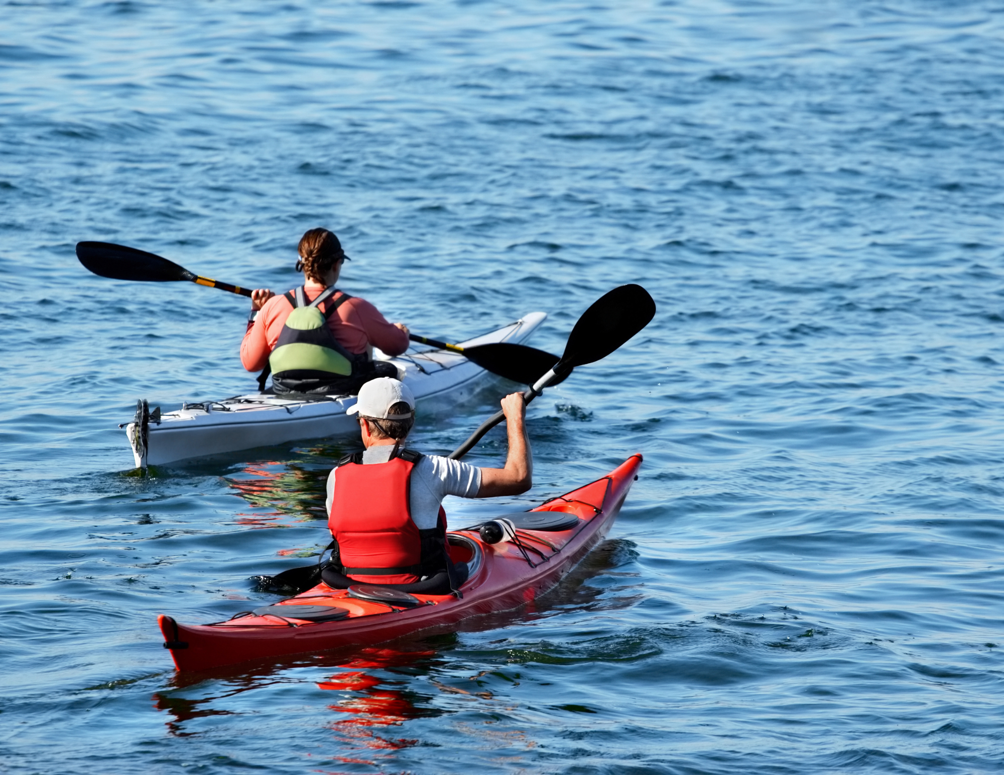 kayaking St Lawrence River Lake Ontario Cape Vincent New York