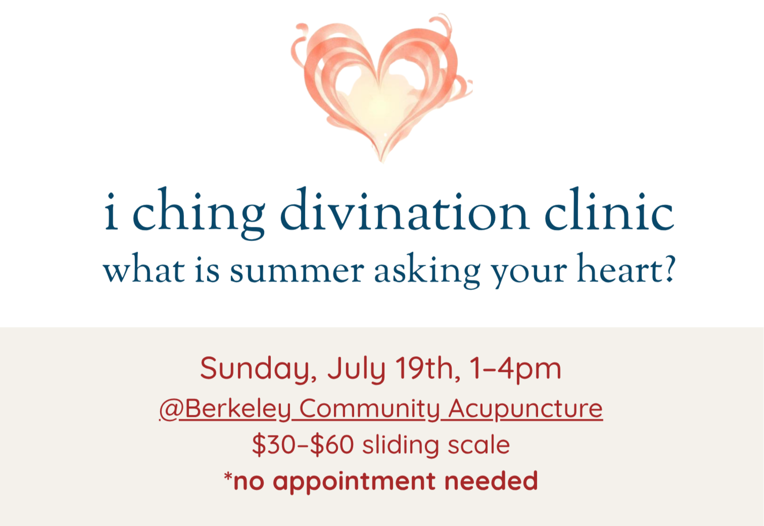 i ching divination clinic