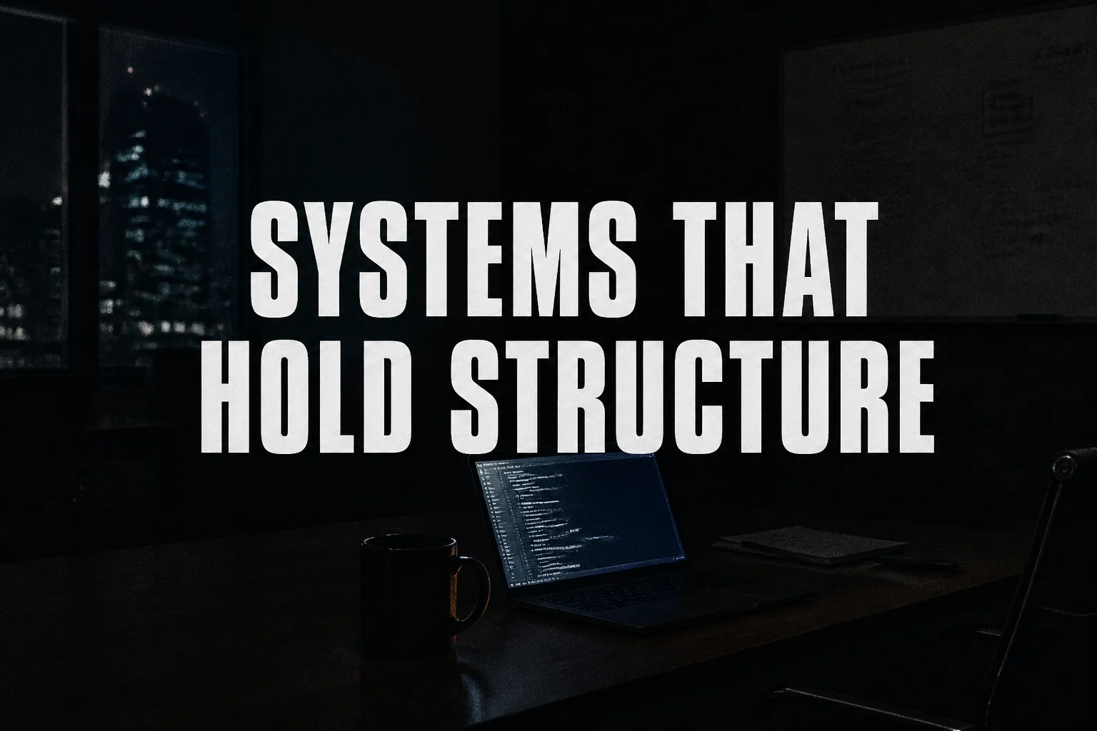 SYSTEMS THAT HOLD STRUCTURE