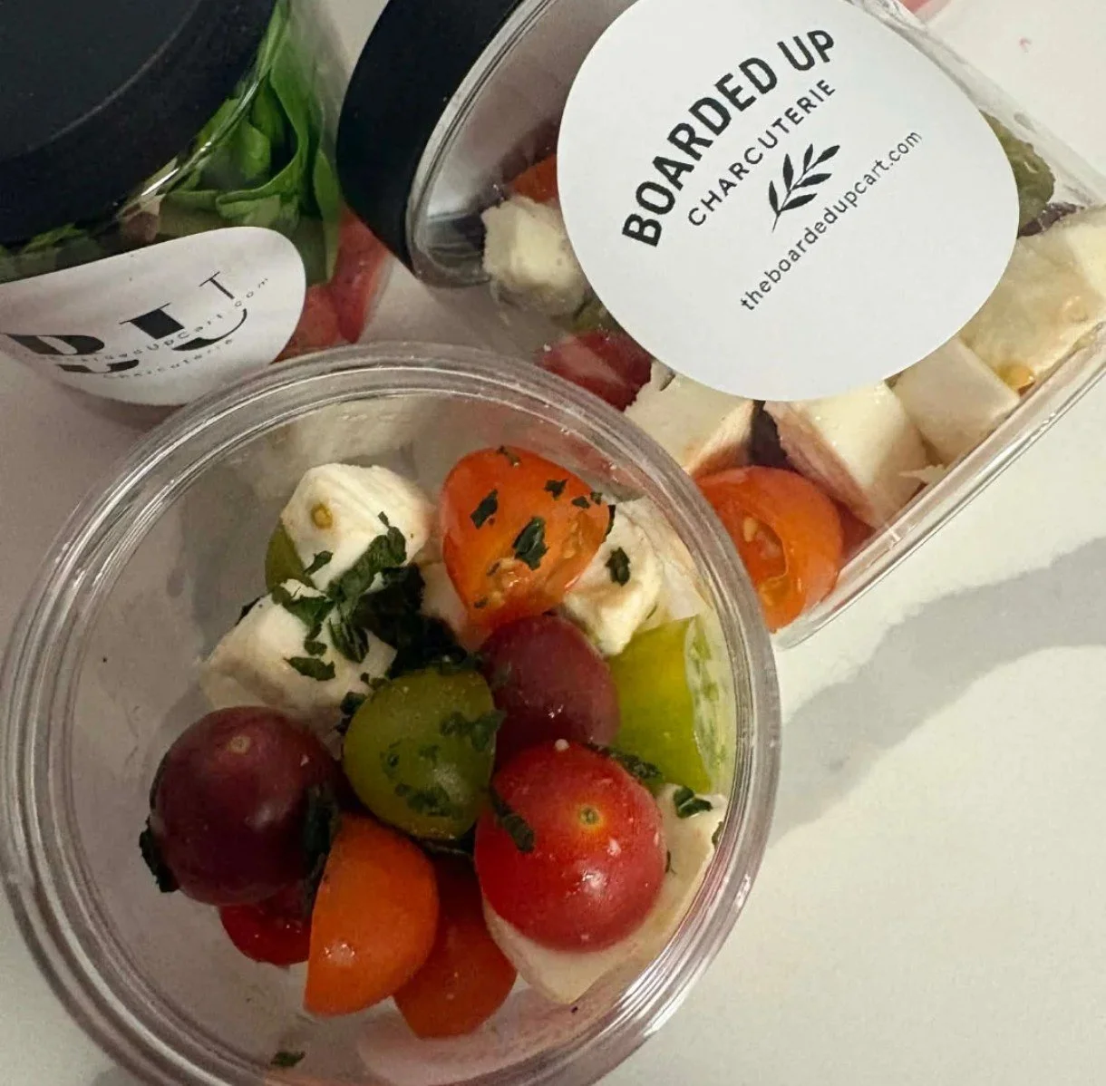 "Caprese" Signature Salad Jar - The perfect addition to your order