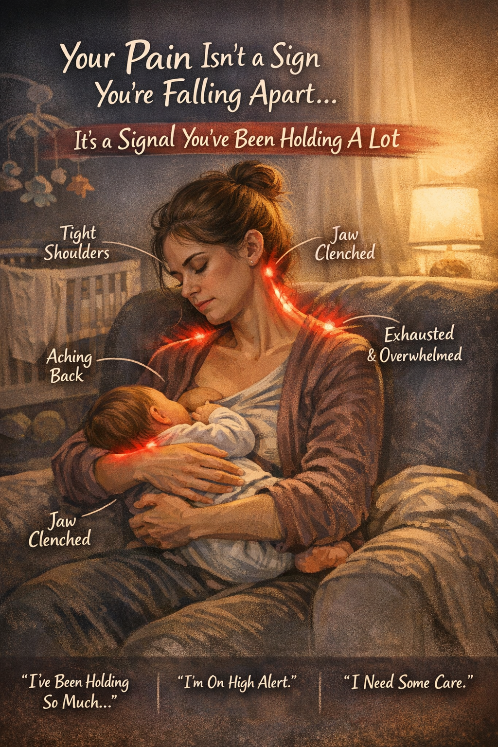Your Pain Isn’t a Sign You’re Falling Apart — It’s a Signal You’ve Been Holding a Lot