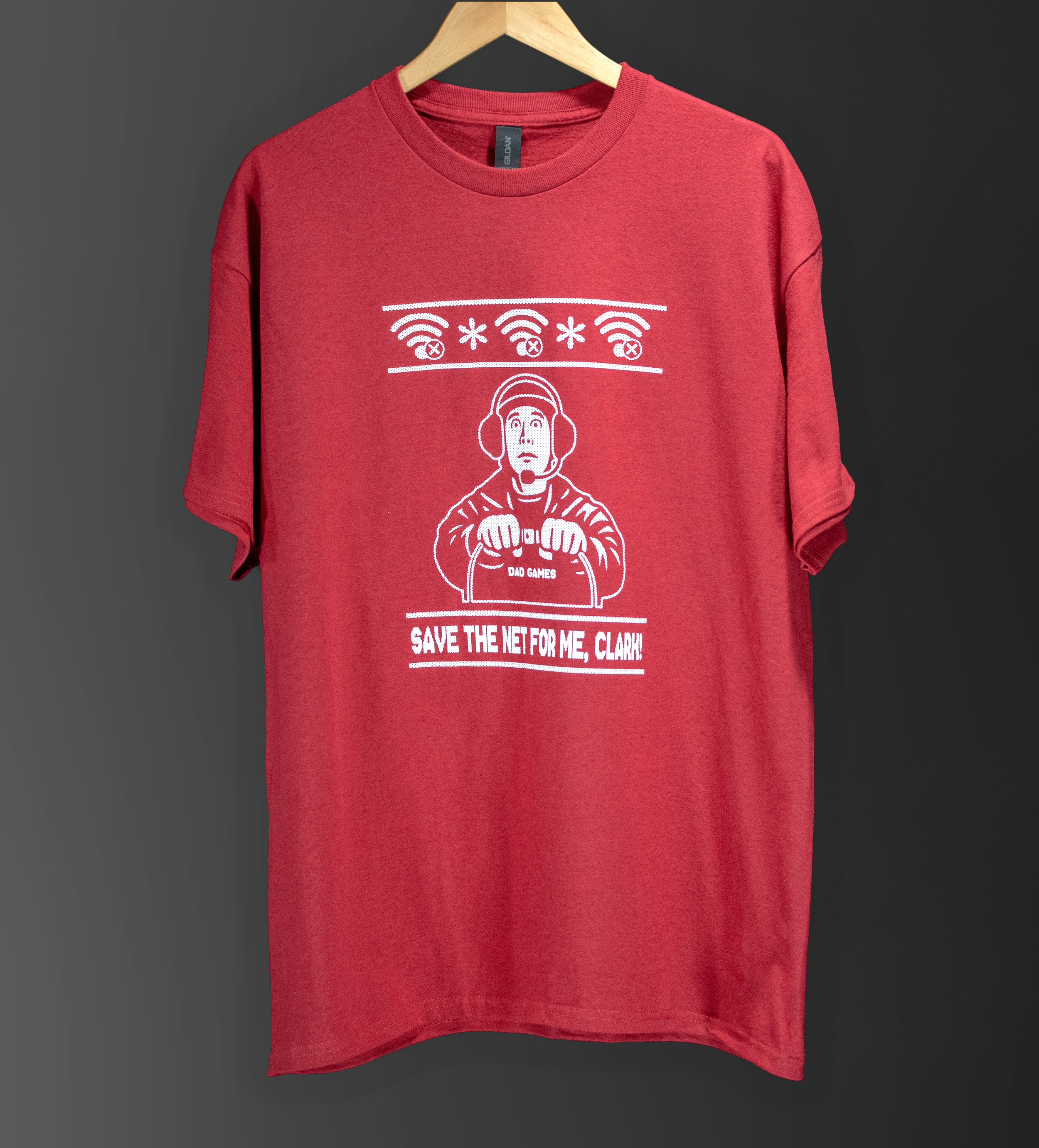 Save the Net for Me, Clark! — Limited Holiday Tee