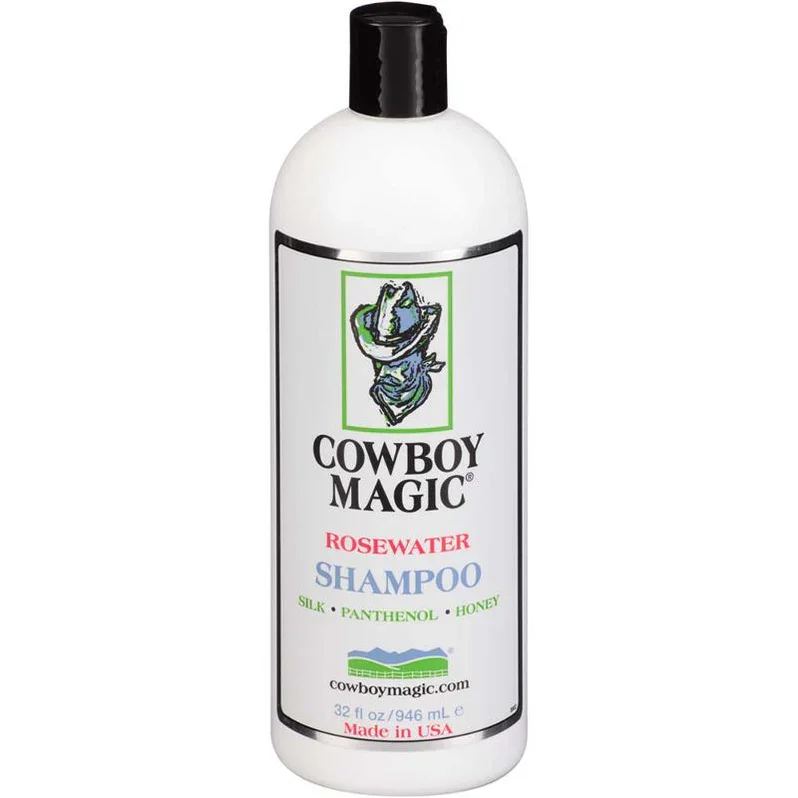 Cowboy Magic Rosewater Shampoo, Concentrated (32oz)