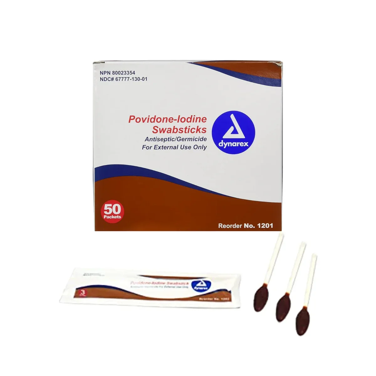 Povidone-Iodine Swabstick (50ct)