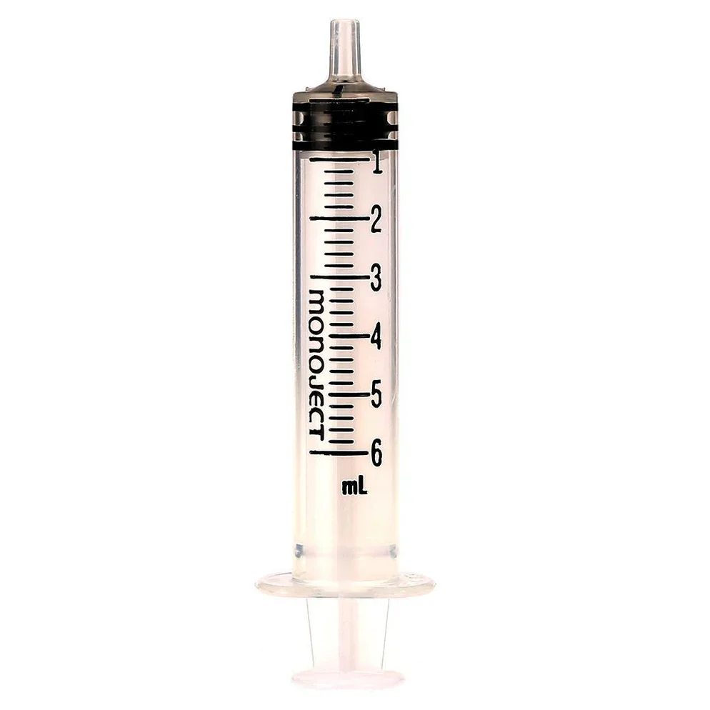 VetriJec Soft Pack 6cc Luer Slip Syringe