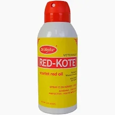 Dr. Naylor Red-Kote Scarlet Red Oil Wound Dressing (Aerosol 5oz)