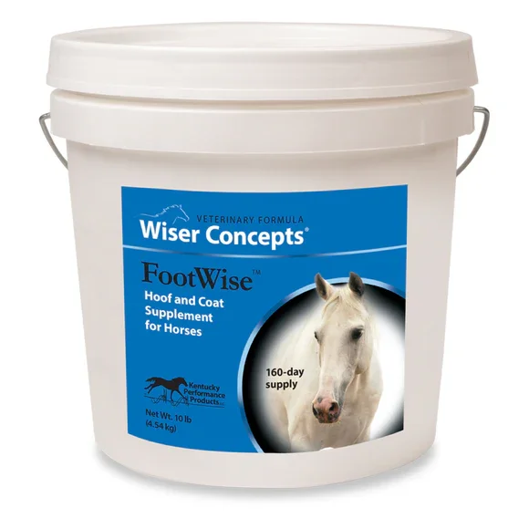 Wiser Concepts FootWise Hoof and Coat Supplement for Horses (10lb)