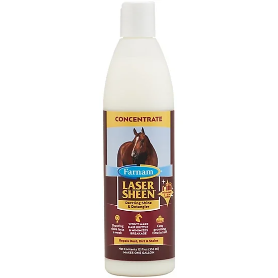 Laser Sheen Dazzling Shine and Detangler Concentrate (12oz)
