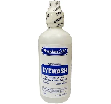 Valeant Eye Wash Irrigation Solution (4oz)