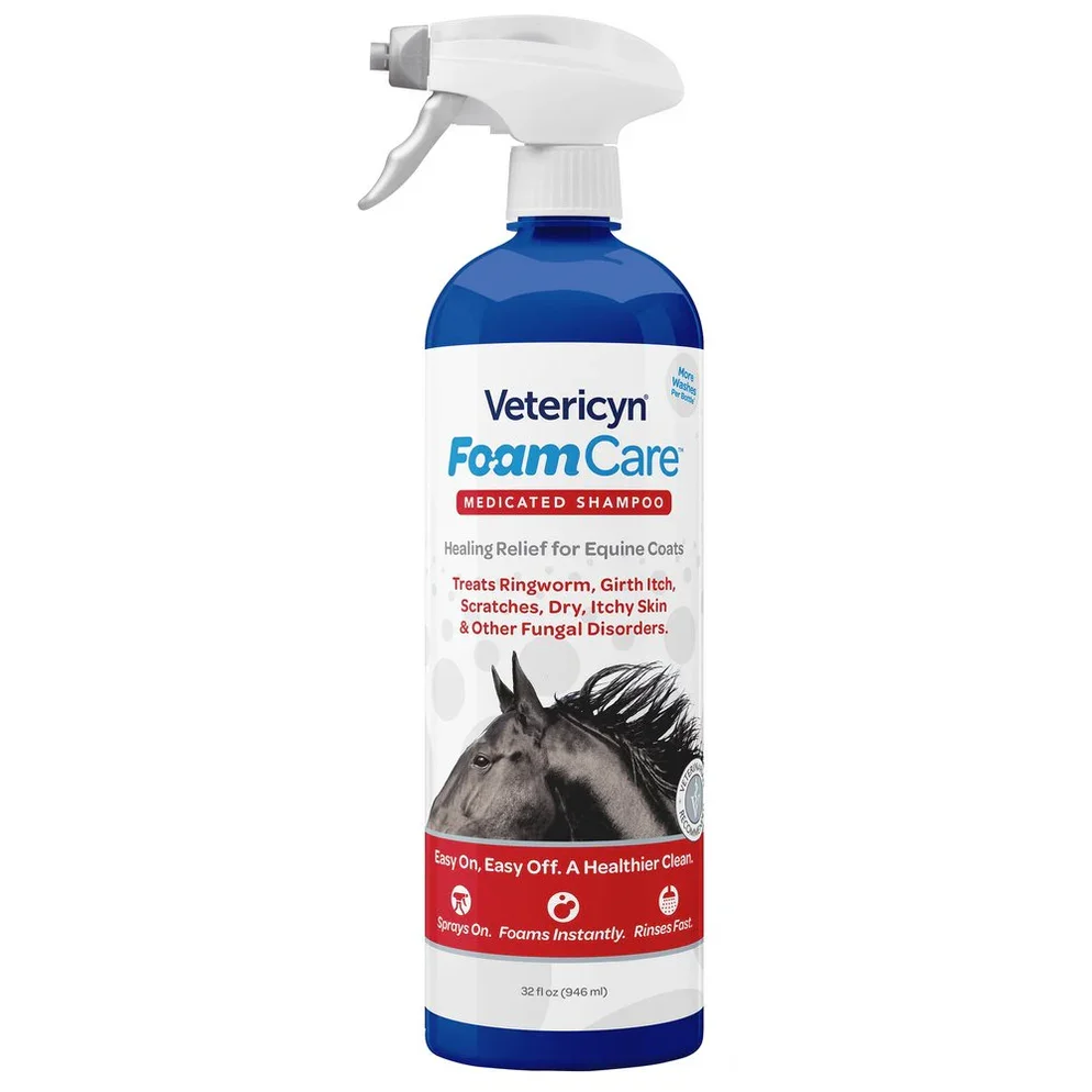 Vetericyn FoamCare Medicated Shampoo (32oz)