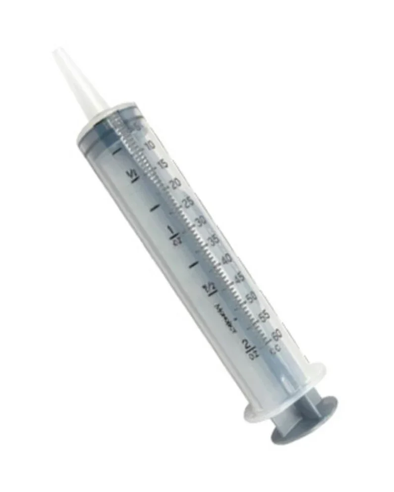 Syringe with Catheter Tip, 60cc