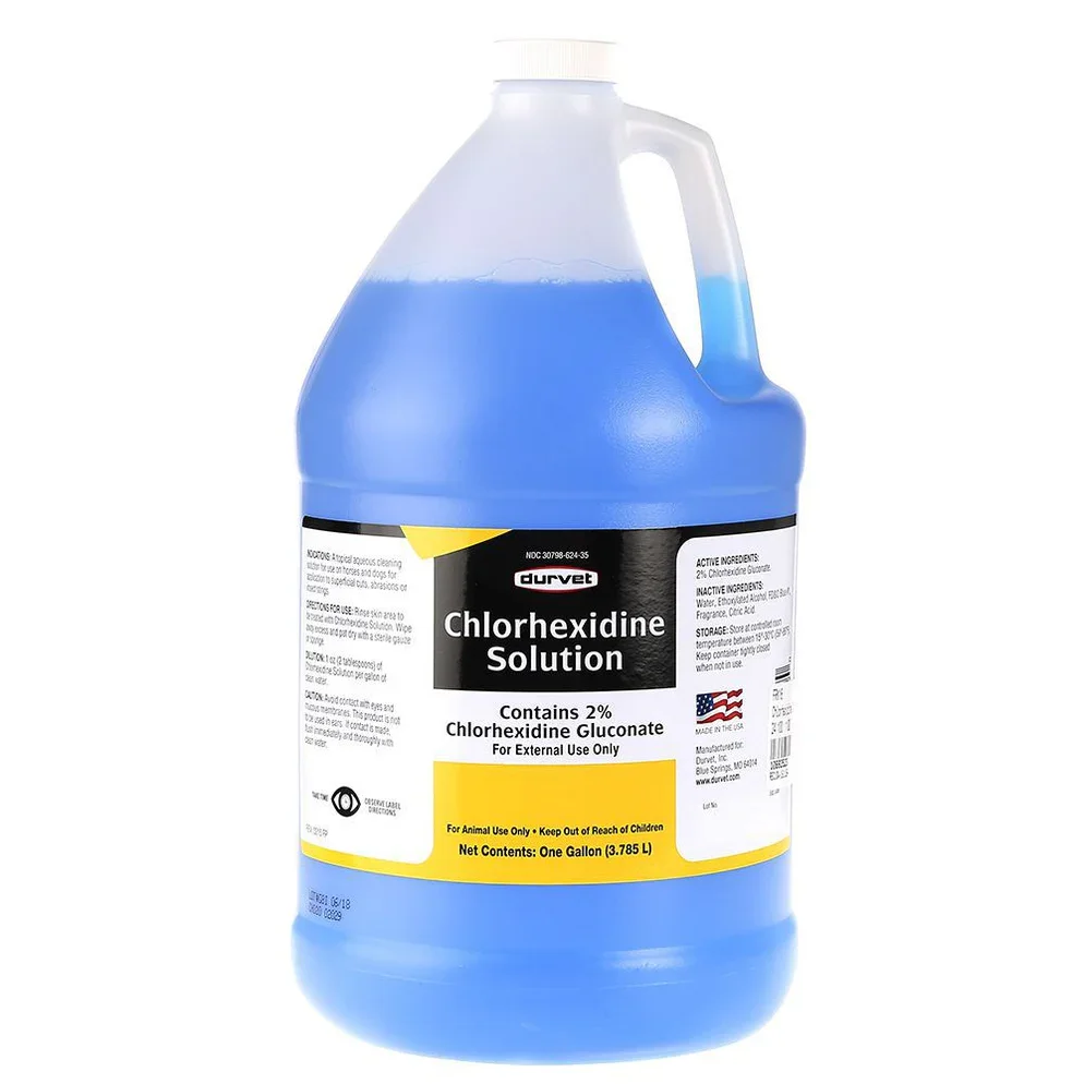 Durvet Chlorhexidine 2% Solution (1 Gallon)