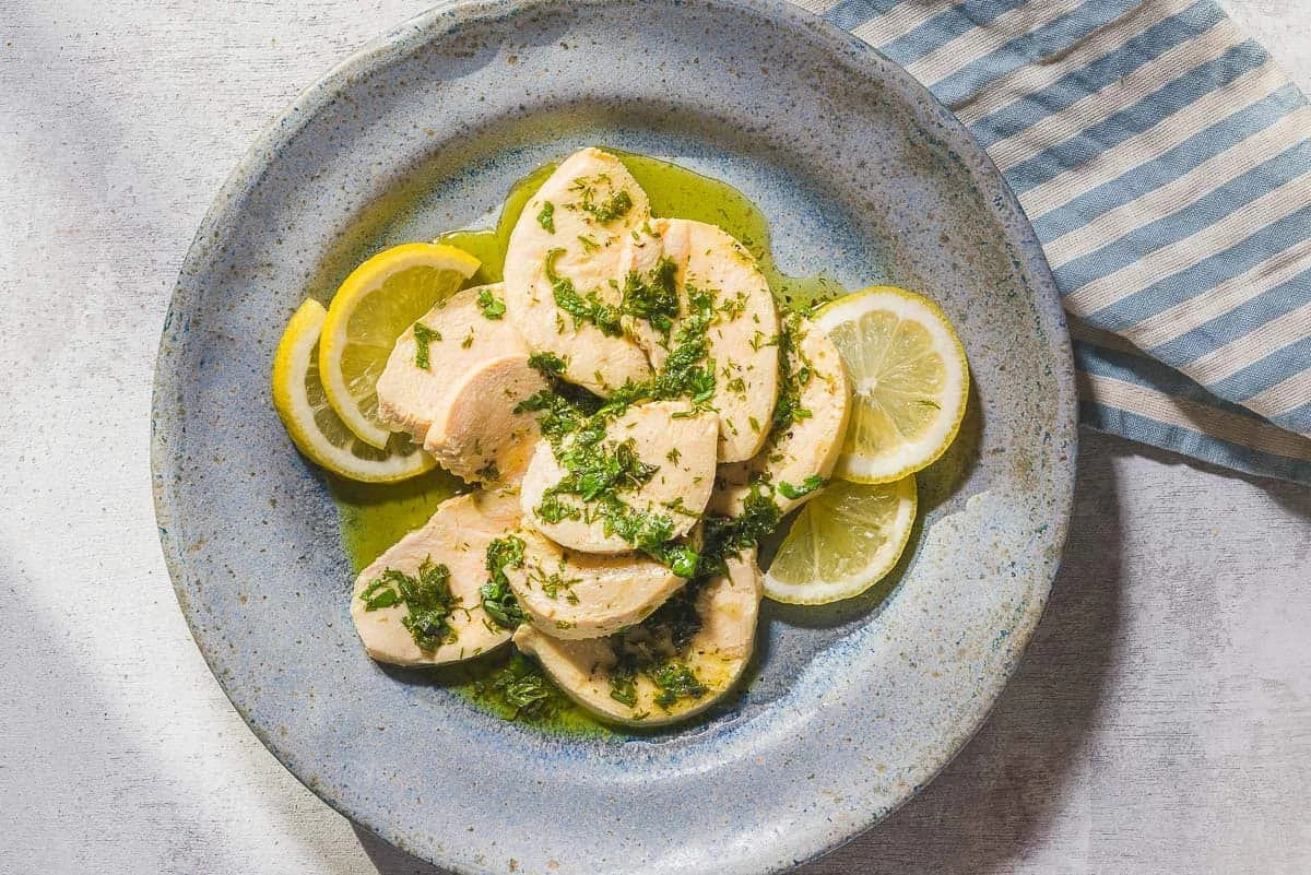 Thyme Poached Chicken