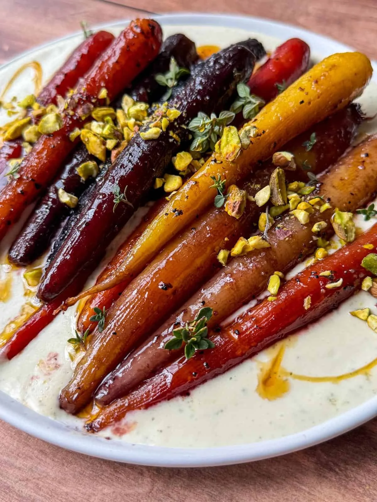 Honey-Pistachio Carrots