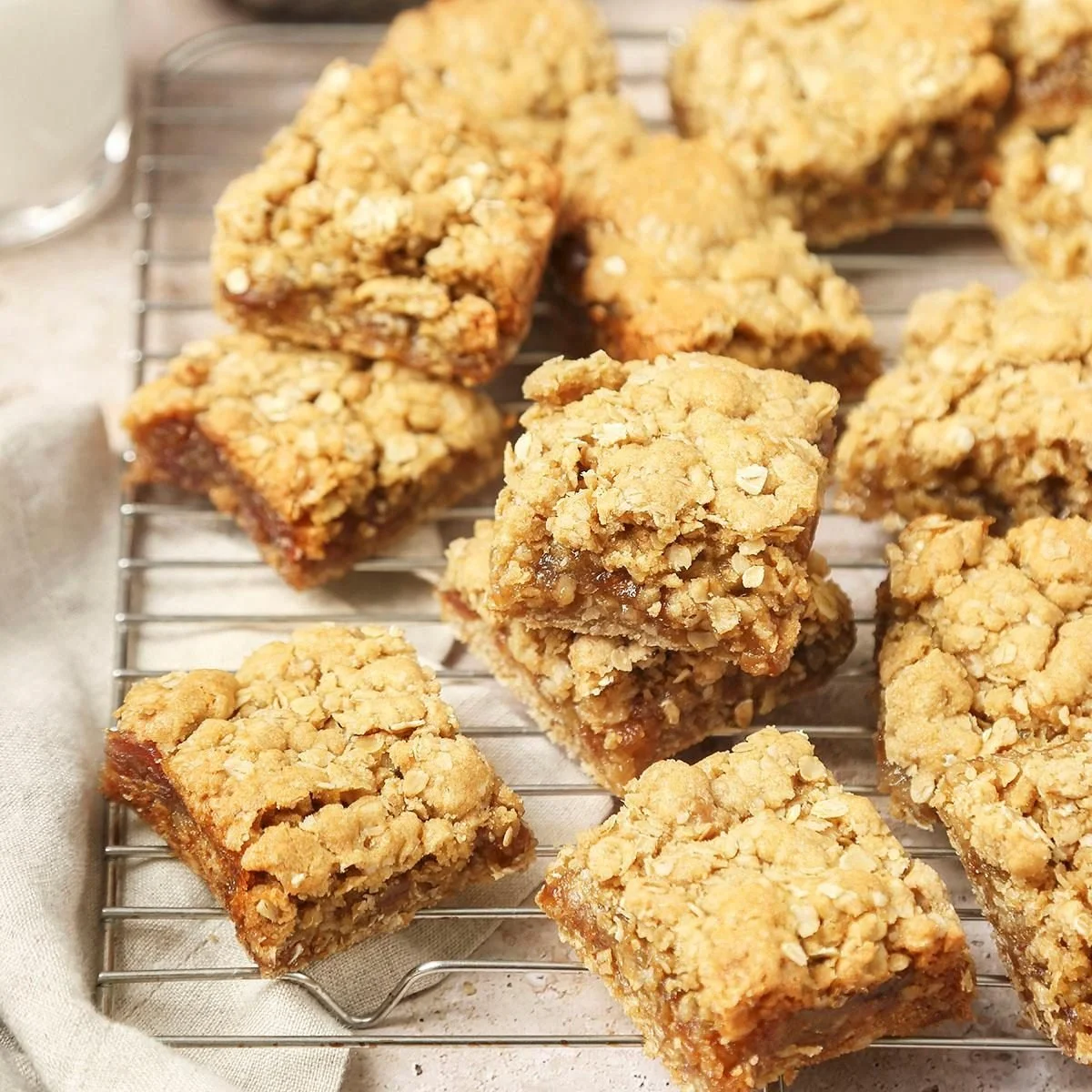 Soft-Baked Oat &amp; Date Bars