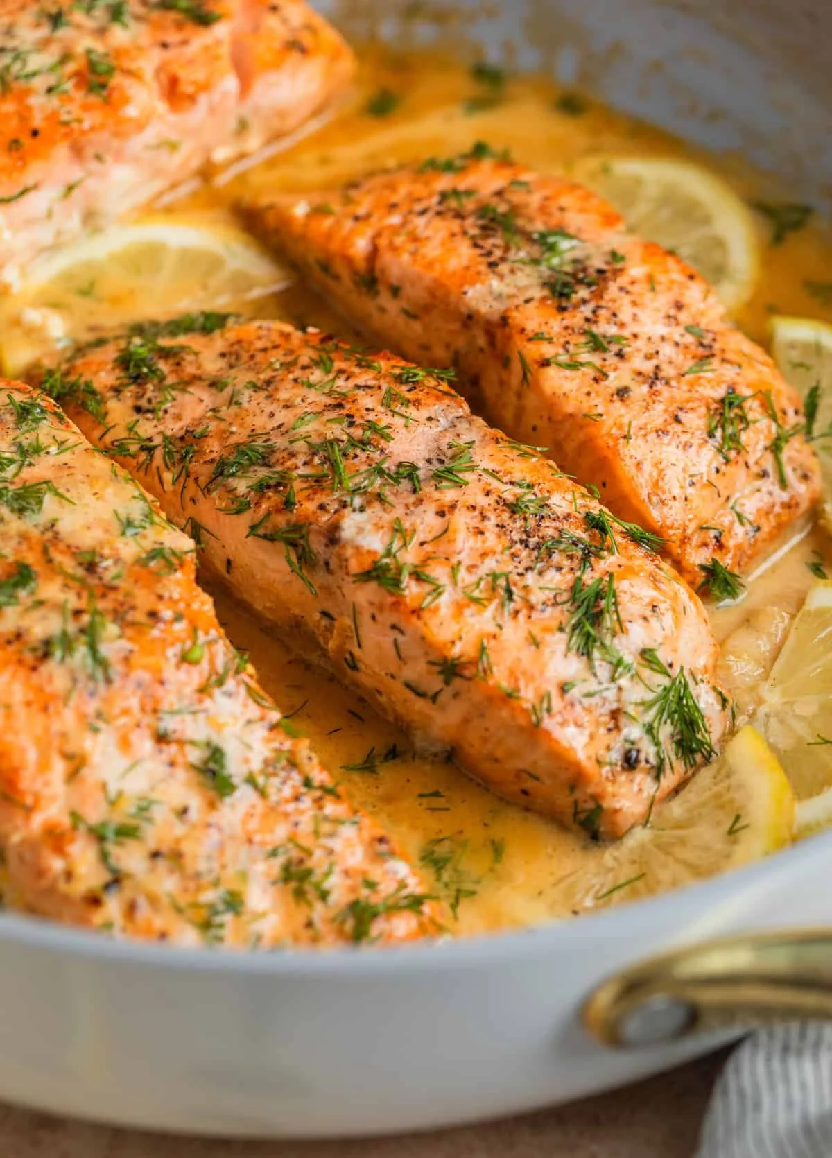 Baked Salmon with Dill &amp; Lemon Zest 