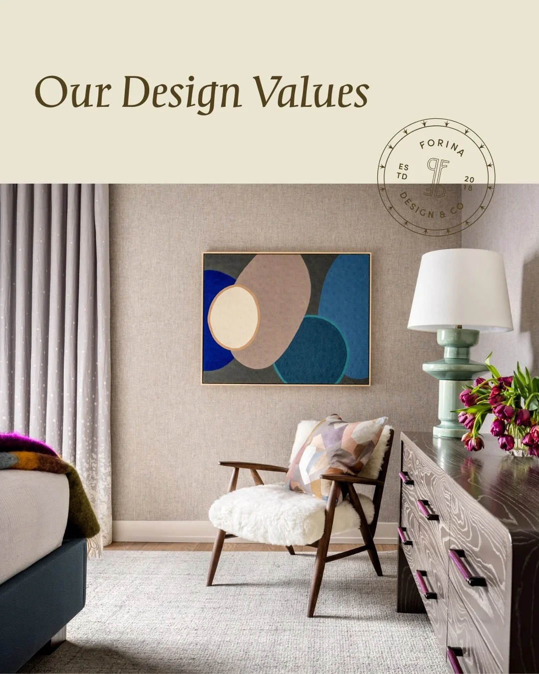 Pretty is nice. Meaningful is better. 😉

These are the design values that shape how we create soulful, story-filled homes&mdash;swipe to understand the heart behind the work.

#designvalues #forinadesignandco #whoweare #perfectlyimperfect #interiord